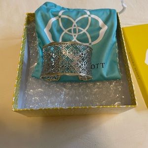 NWT- Kendra Scott silver and Gold Lattice Cuff